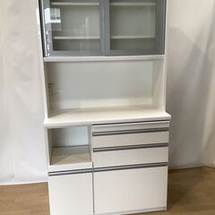 No.89　松田家具　ベストレンジ　キッチンボード　食器棚（レン...