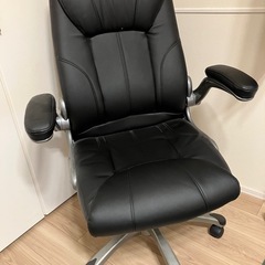 イス　ゲーミングチェア　社長イス　ブラック　中古品