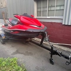 カワサキ ウルトラ250x ジェットスキー トレーラー付き