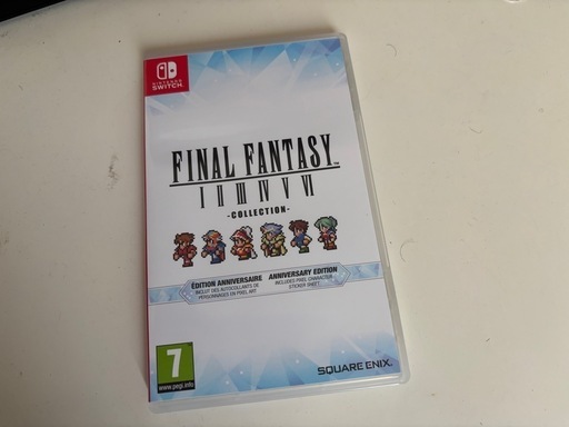 ニンテンドースイッチ ファイナルファンタジー 1-6 ピクセルリマスター コレクション アニバーサリーエディション , 2D ピクセル リマスター, ファイナルファンタジー final fantasy i-vi collection anniversary edition I~VI 収録 ソフト 輸入版 日本語対応