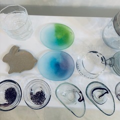 ジェラードピケ含む　夏の食器　１６点セットの画像