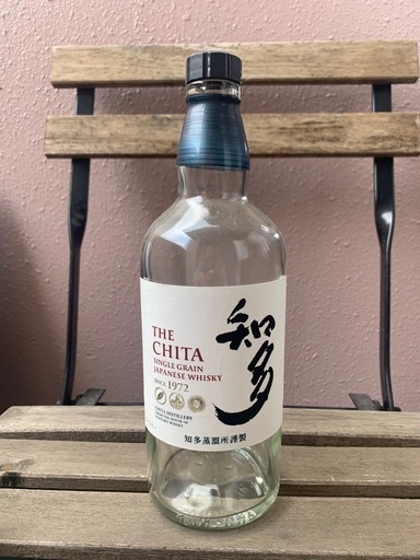 ③サントリー　知多　空ボトル　b