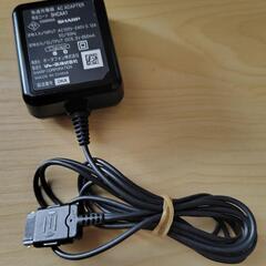 SHARP ACアダプター ガラケー 5.2V 650mA 急速充電器