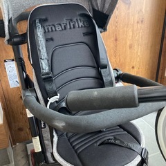 舵取り付き三輪車　ベビーカーの画像