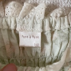 【tete a tete】ワンピース・ニット２点セット:110・120cmの画像