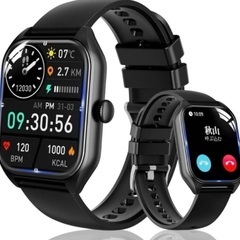 スマートウォッチ 2025 Bluetooth通話機能音楽再生i...
