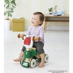 【半額・美品・使用浅！】タカラトミー　スヌーピー室内三輪車