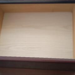 引出し付きダブルベッド用フレームの画像