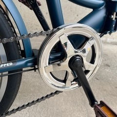 ほぼ新品。折りたたみ自転車の画像