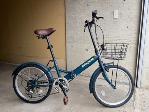 ほぼ新品。折りたたみ自転車
