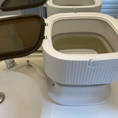 <受渡先決定>折りたたみ式 洗濯機 脱水も