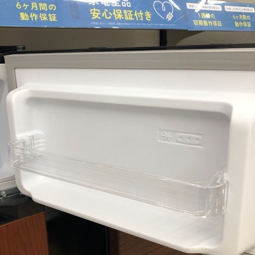 2ドア冷蔵庫