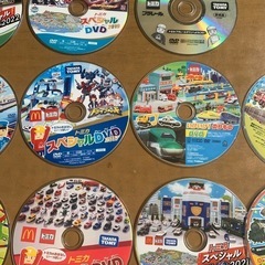 トミカ、プラレールDVD 24枚セットの画像