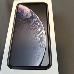 （即決なら割引）iPhoneＸＲ128G ブラック（完動品）の画像