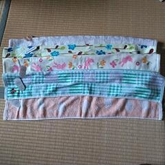 未使用フェイスタオルの5枚セット