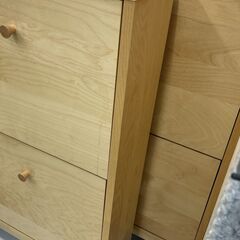 【リユースのサカイ千葉中央店】  立て掛けラック ブラウン H91×D17×W96 クリーニング済み TC3499の画像