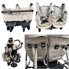 双子ベビーカー　AIRBUGGYの画像