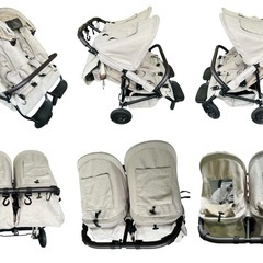 双子ベビーカー　AIRBUGGYの画像