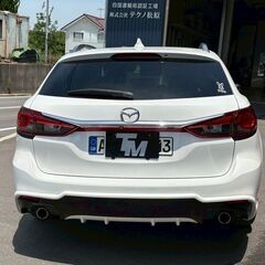 値下げしました！！！　マツダ　アテンザ　Dターボ　社外ナビTV　Bluetooth　インマニ清掃済　車検2年付きの画像