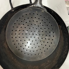 お値下げ中華鍋2点