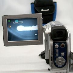 WTとカードジャンク　ビクター デジタルビデオカメラ GR-DX117 アダプタコード・バッテリー有　miniDV ダビングに！　☆ PayPay(ペイペイ)決済可能 ☆ 札幌市 豊平区 平岸 平岸店の画像