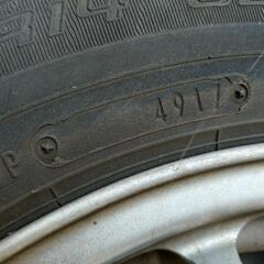 受け渡し者決定175/65/R14 DUNLOP　EC202 4本ブリジストンエコフォルムアルミの画像
