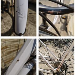 中古自転車 6段変速 27インチ LEDオートライト 軽整備済み 防犯登録対応 町田市 相模原市 MM740の画像
