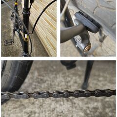 中古自転車 7段変速 410MM  BRUNOミニベロ軽整備済み 防犯登録対応 町田市 相模原市 MM741の画像