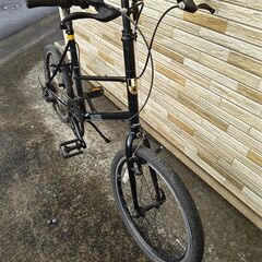 中古自転車 7段変速 410MM  BRUNOミニベロ軽整備済み 防犯登録対応 町田市 相模原市 MM741の画像