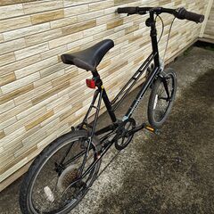 中古自転車 7段変速 410MM  BRUNOミニベロ軽整備済み 防犯登録対応 町田市 相模原市 MM741の画像