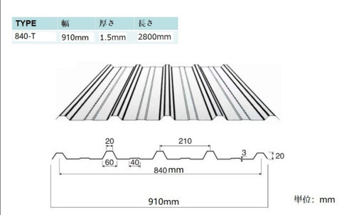 【50セット！激安セール開催中】厚 1.5mm 2800x670mm ポリカ波板 透明ガラス繊維強化プラスチック カーポート屋根用採光板