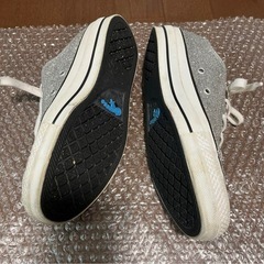 SALE♡CONVERSE ALL STAR  シルバー ラメ 22.5㎝の画像