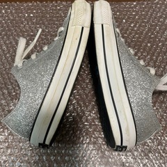 SALE♡CONVERSE ALL STAR  シルバー ラメ 22.5㎝の画像