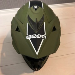 BEON べオン オフロードヘルメット ゴーグル付きの画像