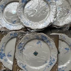 ノリタケ　ブルーローズ　プレート