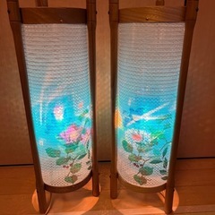 　盆堤灯　灯篭　　の画像