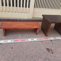 台　棚　各1000円の画像