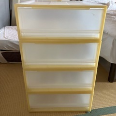 【あげます】無印良品　引き出し 使用感あり日焼けによる黄ばみあり