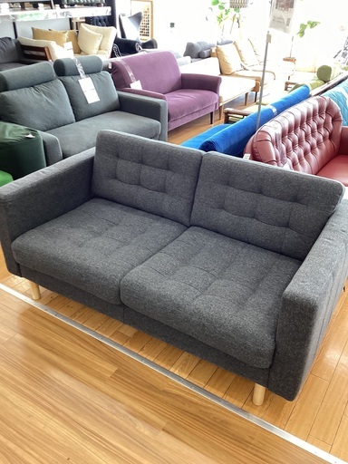 【トレファクマーケット久喜店】IKEA　2人掛けソファー 幅 約163cm