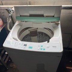 2009年サンヨー全自動洗濯機の画像