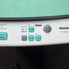 2009年サンヨー全自動洗濯機の画像