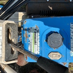 青い（色）耕運機