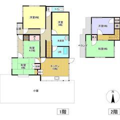 【小屋付き中古戸建】栃木市藤岡町藤岡(6DK) 300万円 - 栃木市