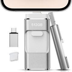 【新品】アプリ不要 512GB Phone対応 usbメモリ 写...