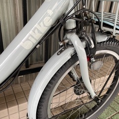 🔹電動アシスト ブリヂストン bikke2 前後子供乗せ付きの画像