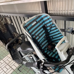 🔹電動アシスト ブリヂストン bikke2 前後子供乗せ付きの画像