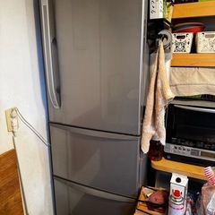 あげます TOSHIBA 冷蔵庫 冷凍庫 自動製氷 375L