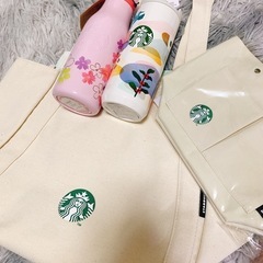 新品　スターバックス トートバッグ　タンブラー　バックインバックの画像