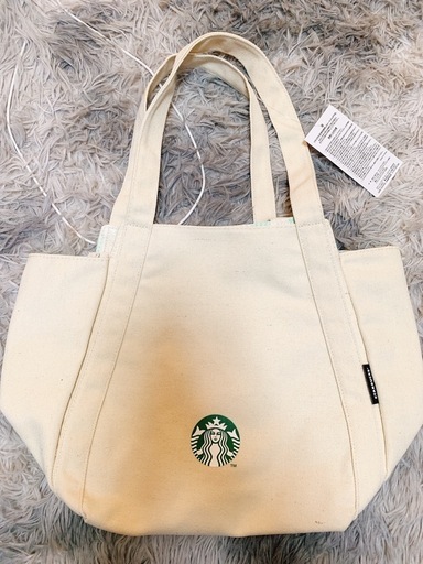 新品　スターバックス トートバッグ　タンブラー　バックインバック