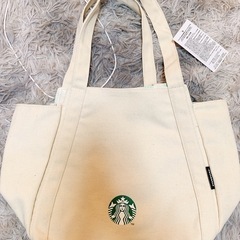 新品　スターバックス トートバッグ　タンブラー　バックインバックの画像